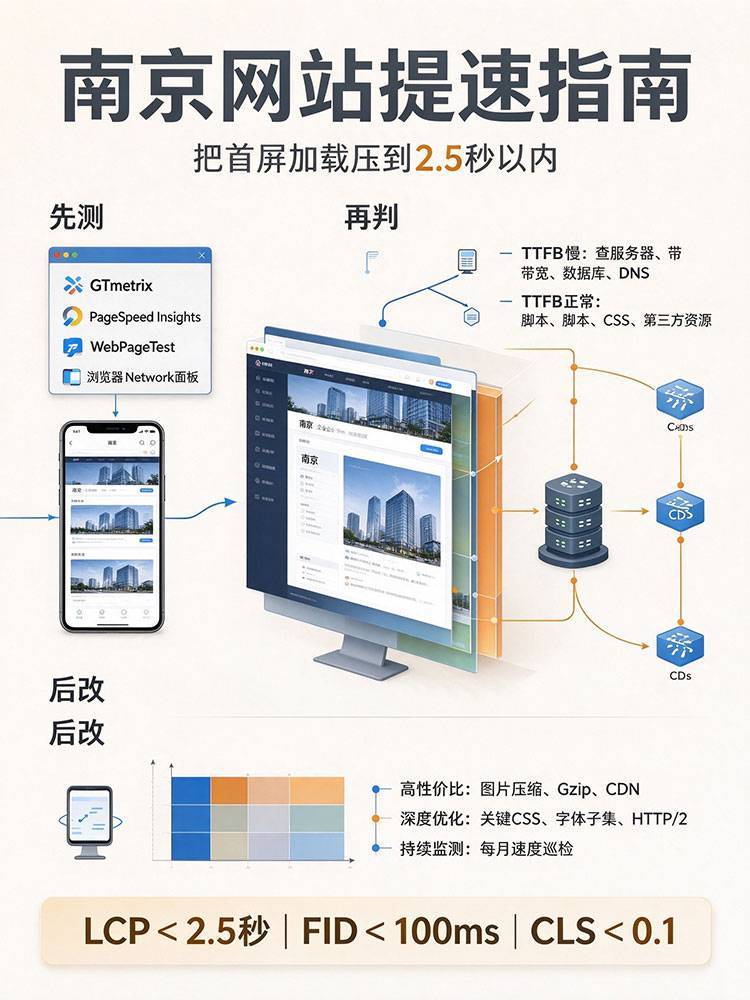 南京网站打开速度慢怎么优化 南京网站打开速度慢怎么优化