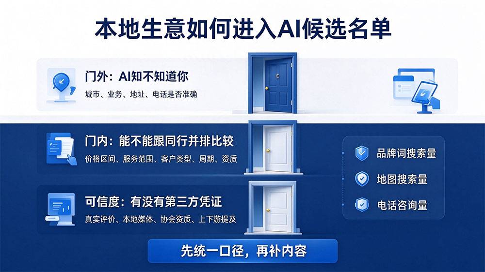 本地生意如何进入AI候选名单 本地生意如何进入AI候选名单