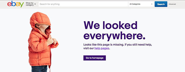 漂亮的404 Not Found页面的示例